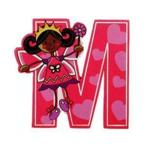    Self Adhesive Wooden Fairy Letter M by The Toy Workshop Baby