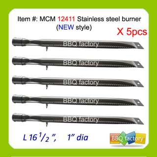 Perfect Flame Gas Grill Part Stainless Burner12411 5pk  