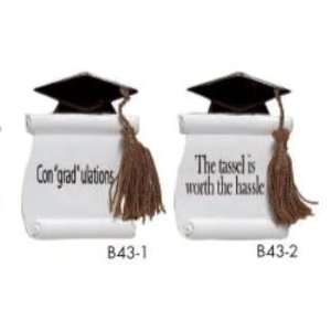  Assorted Graduation Magnets with Tassel Case Pack 144 