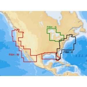  New MAP, USA FISH N CHIP EAST   MSDFISHE GPS & Navigation