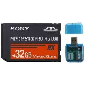  Sony 32 GB PRO HG Duo HX Memory Stick with Memory Card 