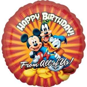  Mickey Mouse & Friends Happy Birthday 18 Foil Balloons 