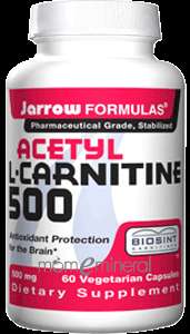 Acetyl L Carnitine 500 mg 60 caps by Jarrow Formulas  