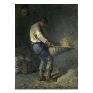   Giclee Poster Print by Jean Francois Millet, 42x56