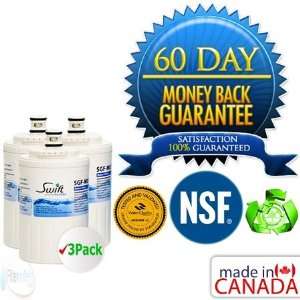  UKF 7003 NSF Certified Refrigerator Water Filter, Certified Green 