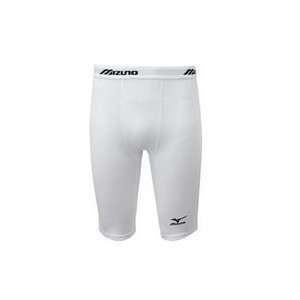  Mizuno Mens Slidding Compression Shorts G3 White Medium 