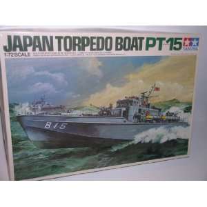   Tamiya Japanese Torpedo Boat PT 15  Plastic Model Kit 