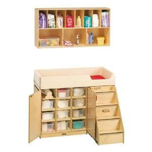  Diaper Changer with Stairs and Organizer Baby