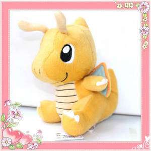   Pokemon Dragonite Character Soft Stuffed Animal Plush Toy Doll 7/18CM