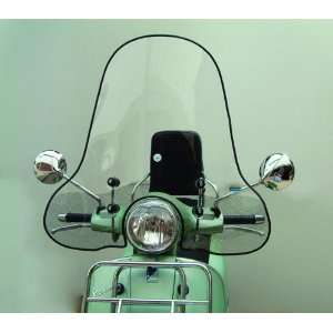    Cuppini 28 1/2 in. Clear Scooter Windshield