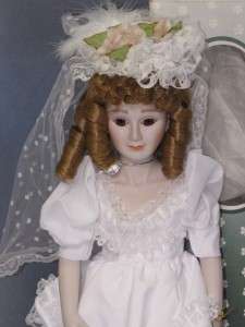 Beautiful Hello Dolly Signature Series Porcelain Doll  