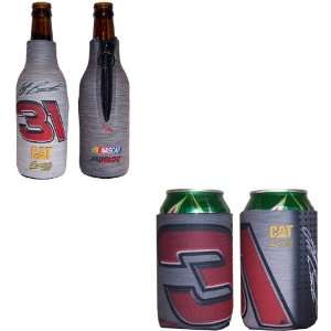   Imports Jeff Burton (2) Can Koozies And (2) Bottle Koozies Set Of 4