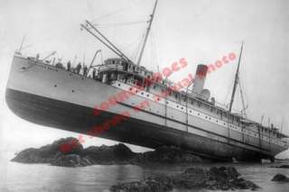 SS PRINCESS MAY SHIPWRECK Sentinel Island Alaska Photo  