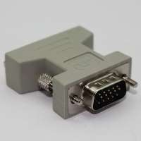  Dual Link Female To VGA Male Converter Adapter for monitor projectors