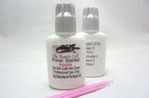 Prep Lash PRIMER APPLE Scented Protein Remover 15ml Eyelash Extension 