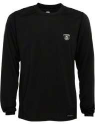 NFL Logo Black Long Sleeve Performance Shirt by Reebok