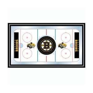  NHL Boston Bruins Framed Hockey Rink Mirror Sports 