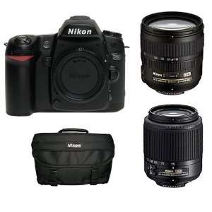   Lens + Nikon 55 200mm f/4 5.6G ED AF S DX Zoom Lens + Nikon SLR System