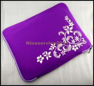 Laptop Bag Sleeve Case For 15.6 ACER DELL HP Purple  