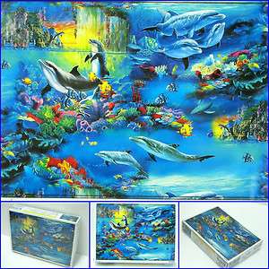Numbering Jigsaw Puzzles 600 pcs No. 825 The World in the Sea Ocean 