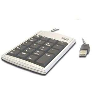  USB Numeric Keypad Slvr/Blk Electronics