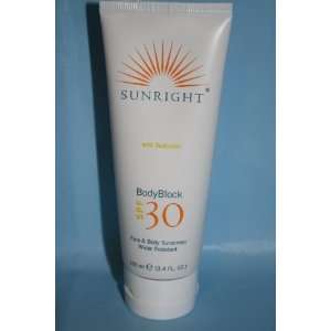 Nu Skin NuSkin Sunright BodyBlock SPF 30   Face & Body Sunscreen   100 