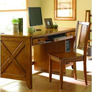  Homelegance Britanica Oak Country Style Writing Desk