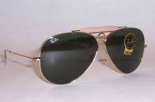 RAY BAN Sunglasses AVIATOR SHOOTER 3138 001 GOLD 62mm  