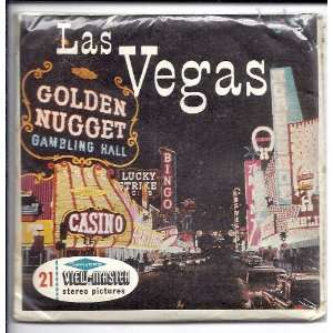  Vintage Las Vegas Nevada 3d View Master 3 Reel Packet 