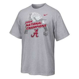 ALABAMA CRIMSON TIDE FOOTBALL BCS 2010 CHAMPS SHIRT L  