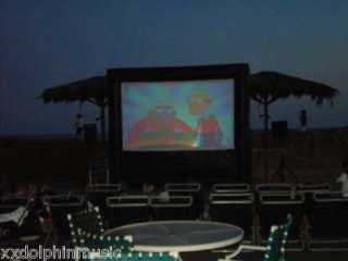 10ft HD Inflatable Movie Screen Front & Rear projection  