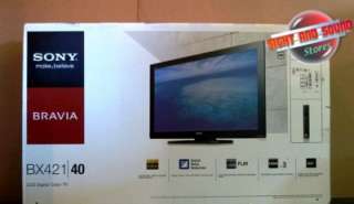 Sony Bravia 40 HD 1080p Slim Profile LCD HDTV KDL 40BX421 