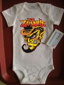 Rob Zombie Baby Onesie  