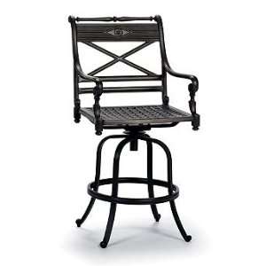   Bar Stools in Onyx Finish   Frontgate, Patio Furniture Patio, Lawn