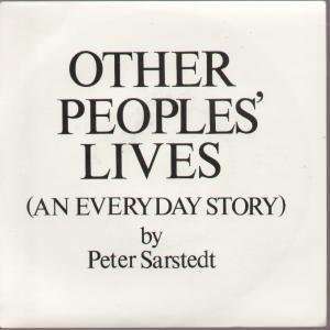  OTHER PEOPLES LIVES 7 INCH (7 VINYL 45) UK AUDIOTRAX 
