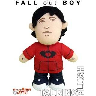 2008 Fall Out Boy 12 Talking Plush Doll Pete Wentz by SOTA TOYS