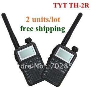  mini ham radio 108 channels 2w uhf or vhf walkie talkie th 