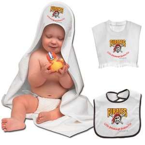   Pittsburgh Pirates Toddler Team Towel & Bib Set