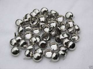 200 New Chrome Studs/Motorcycle Seats/Backrest/Saddle Bags/Leather 