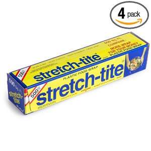  Stretch tite Plastic Food Wrap, 500 Sq. Ft., 516.12 Ft 