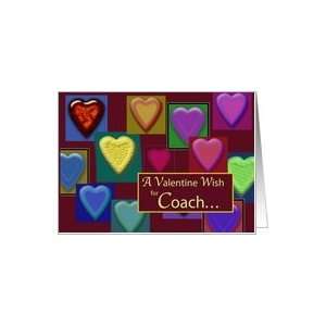  Block of Hearts Valentine Wish COACH Card Health 