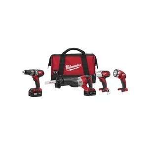   M18 4 Tool Combo Kit Compact Hammer Drill 2696 24