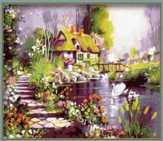 Scenery Paint By Number Kit 20x16 Oil Painting  