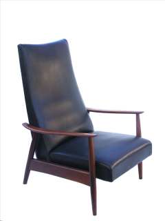   Baughman Mid Century Danish Modern recliner Lounge chair Eames Era