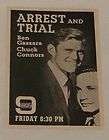 small 1966 tv series ad~ ARREST AND TRIAL Chuck Connors