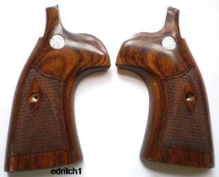 Smith & Wesson S&W K/L Frame Grips Sq Butt New Walnut Checkered  