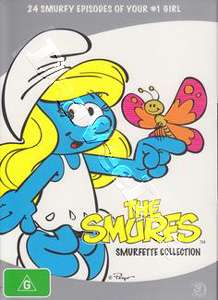 The Smurfs Smurfette Collection NEW PAL 3 DVD Set  