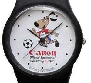   Canon Official Sponsor Of The USA 1994 World Cup Soccer   Quartz Watch