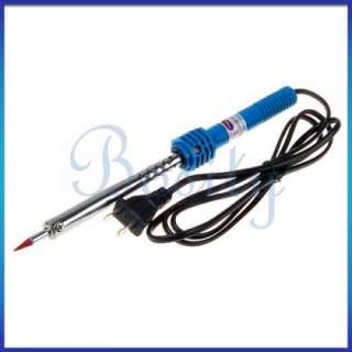 60W 110V Heat Pencil Tip Welding Solder Soldering Iron Kit Electronic 