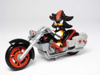 Sonic The Hedgehog Sega All Stars 3 Shadow Figure & 5 Motorcycle 